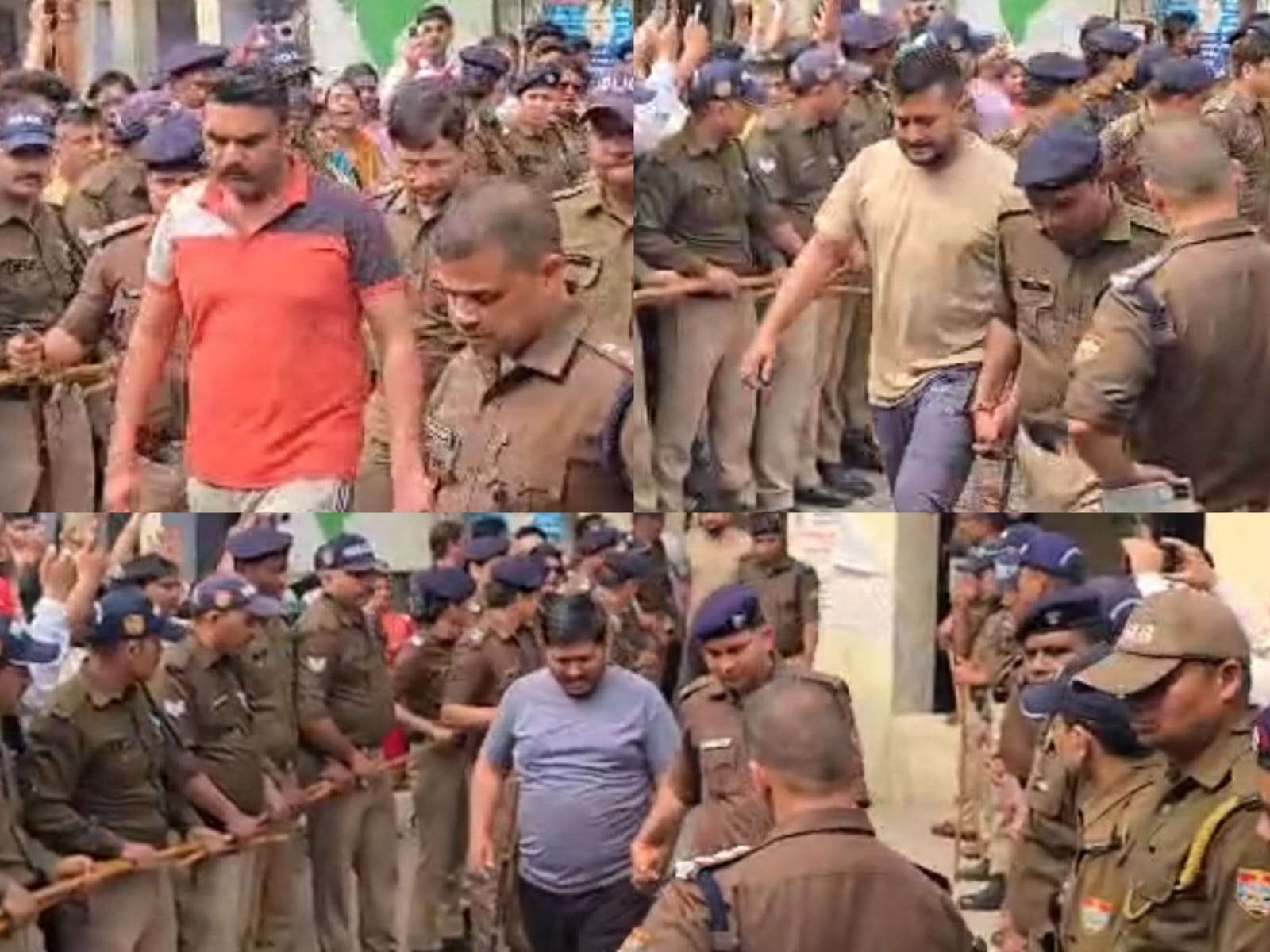 पंजनहेड़ी गोलीकांड के शेष तीनों आरोपी गिरफ्तार, भेजे जेल।