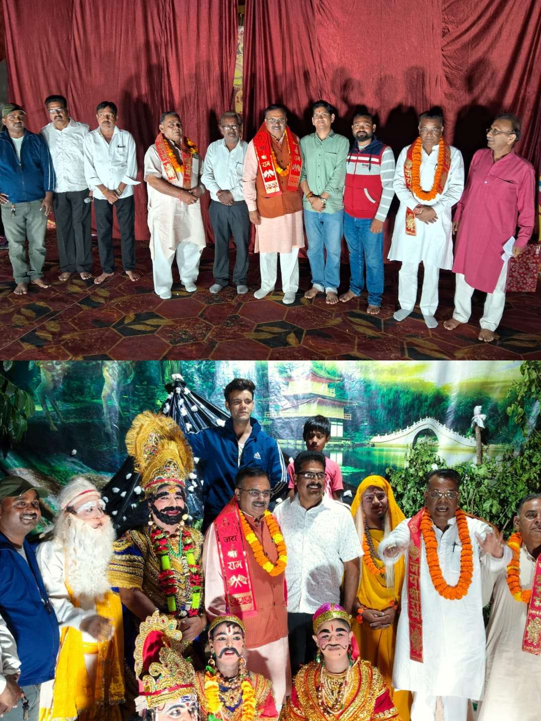 भेल की 52 वर्ष पुरानी ऐतिहासिक रामलीला: मंच पर पहुंचे कांग्रेस के राष्ट्रीय प्रवक्ता आलोक शर्मा, कलाकारों का बढ़ाया उत्साह।